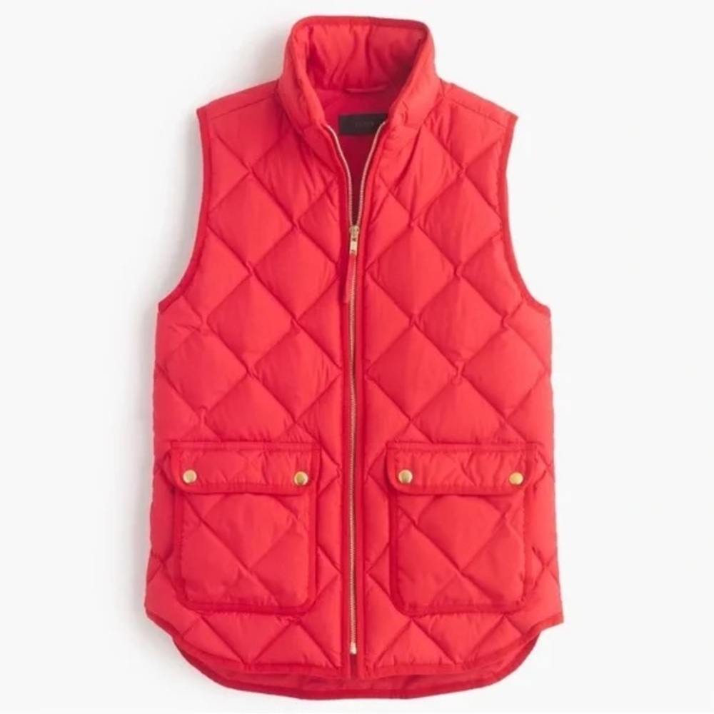 Woolrich Women's Small Full Zip Down Filled Quilted Puffer Vest Pockets